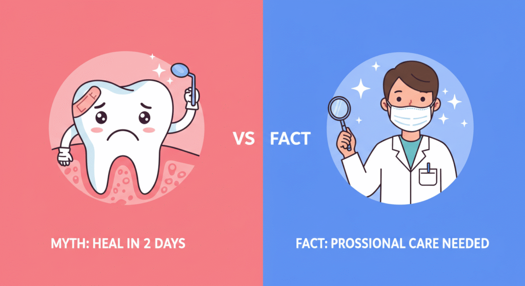 how to heal cavities in 2 days at home